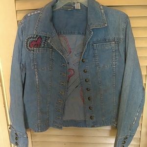 Chicos Jean Jacket
